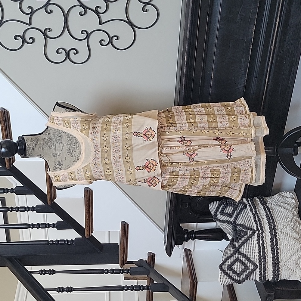 NWOT Free People New Romantics Voodoo Mama Embroidered Dress XS